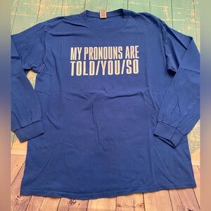 Blue Louder With Crowder Shirt